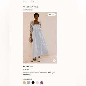 Free People All For Sun Maxi Dress